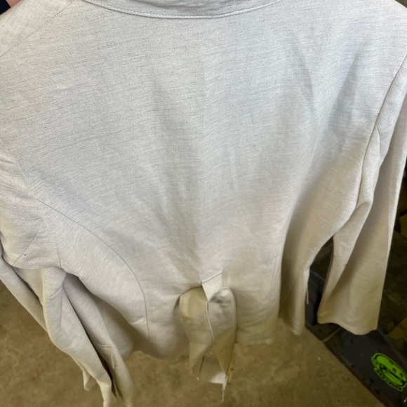 Linen Together duster jacket with belt - Picture 4 of 4